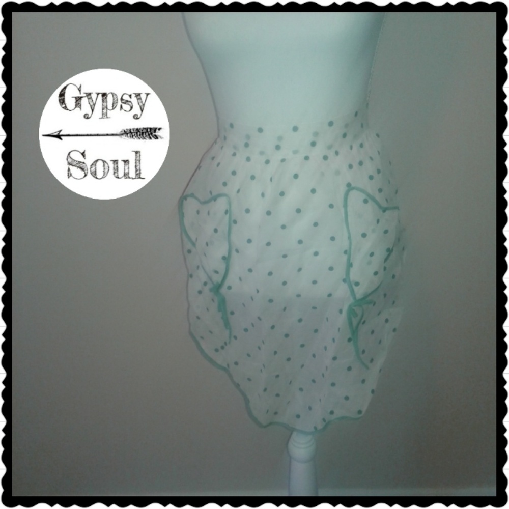 Vintage 1940s pin up style apron